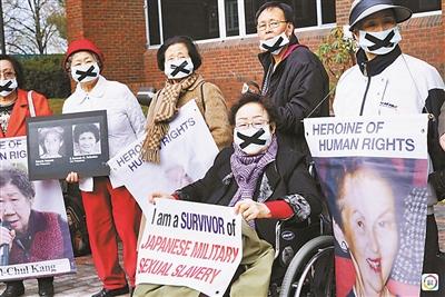 安倍回避搪塞日本二战侵略历史 遭众人声讨