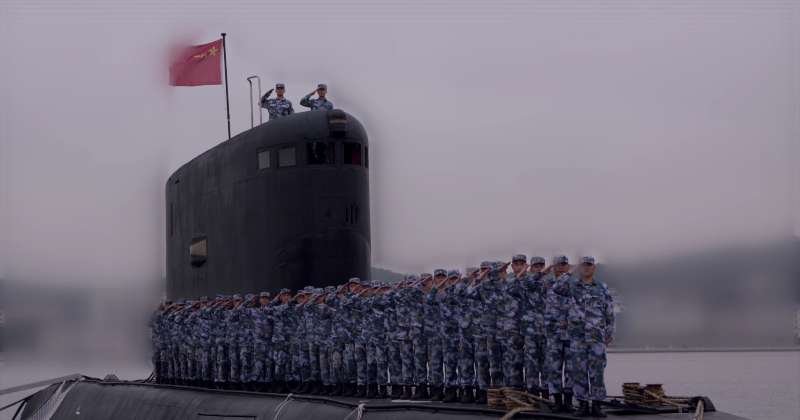 中国海军从世界各地向全国人民拜年
