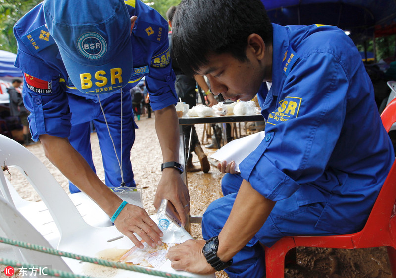 泰国少年足球队已失联7天 中国救援队参与搜救