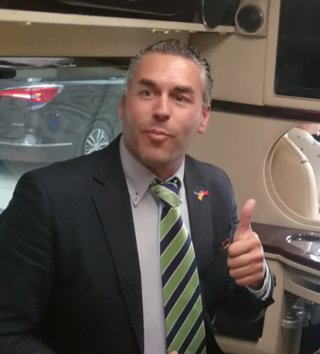 　卡塞雷斯市旅游、贸易局长Raúl Rodríguez Preciado。