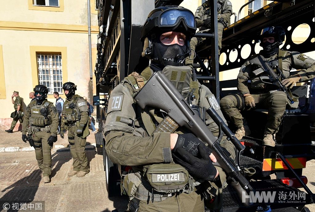五国反恐部队2800人荷枪实弹齐聚斯洛伐克