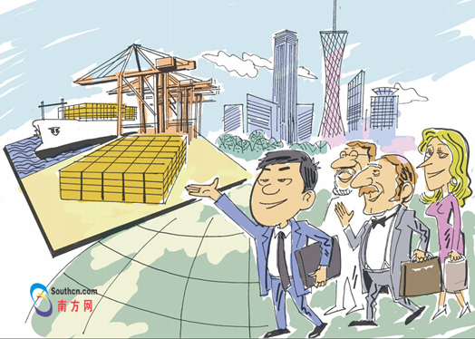 中国深化改革扩大开放赢得了"信任票(漫画:简仁山)