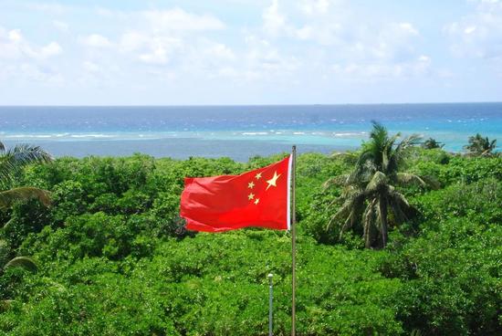 ▲西沙群岛岛屿珊瑚岛（视觉中国）