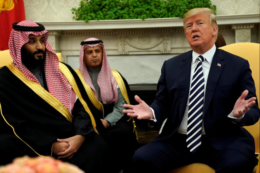 沙特与美国签125亿军购大单 特朗普:真是不差钱！