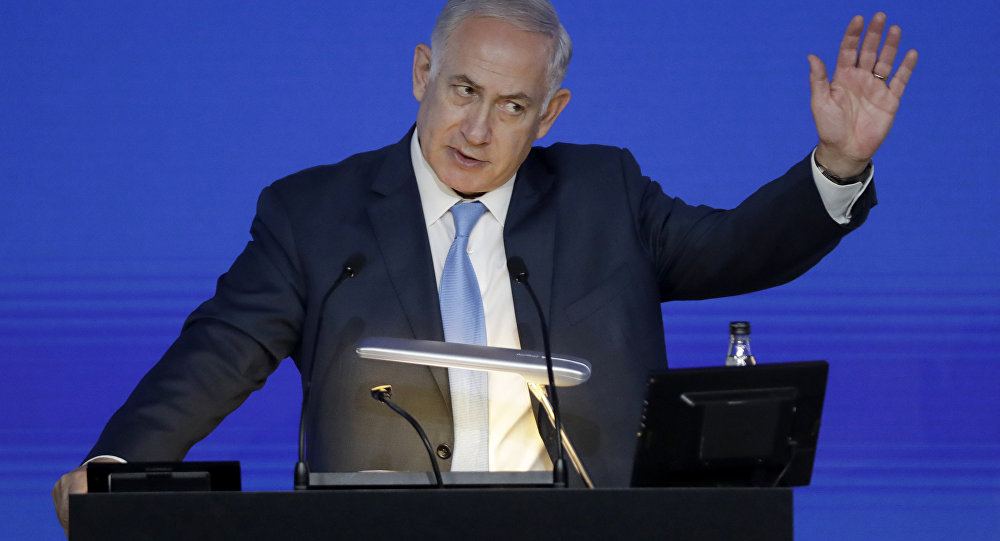 图为以色列总理内塔尼亚胡。