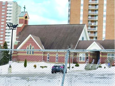 张先生投诉的教堂。(图片来源：加拿大《明报》记者 摄)