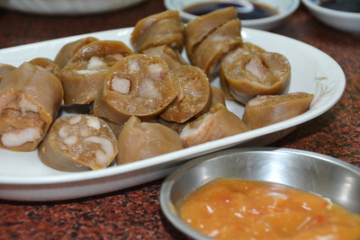 台湾新埔灌肠美味销魂游子牵肠挂肚（图）