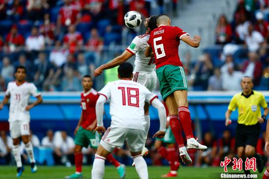 2018年俄罗斯世界杯B组首轮于6月15日晚在圣彼得堡体育场打响，摩洛哥对阵伊朗。<a target='_blank' href='http://www.chinanews.com/'><p  align=