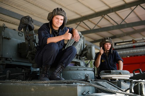 A russian staff final check the tank for the game.jpg