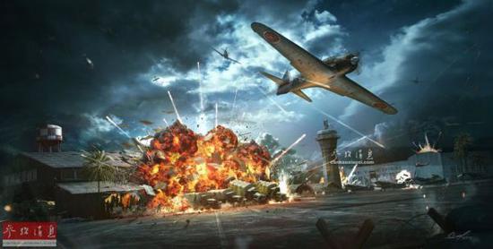 å¾ä¸ºèºæ¯å®¶ç¨CGè¿åçå·è¢çç æ¸¯æé´ï¼ç¾åæºåºéæ¥æºè½°ç¸çåºé¢ã