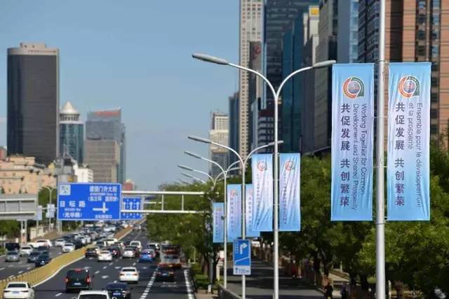 太美了！中非合作论坛峰会景观布置全部到位，北晚带您先睹为快！