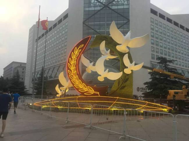 太美了！中非合作论坛峰会景观布置全部到位，北晚带您先睹为快！