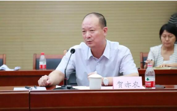 天津市津南区委副书记,区长贺亦农