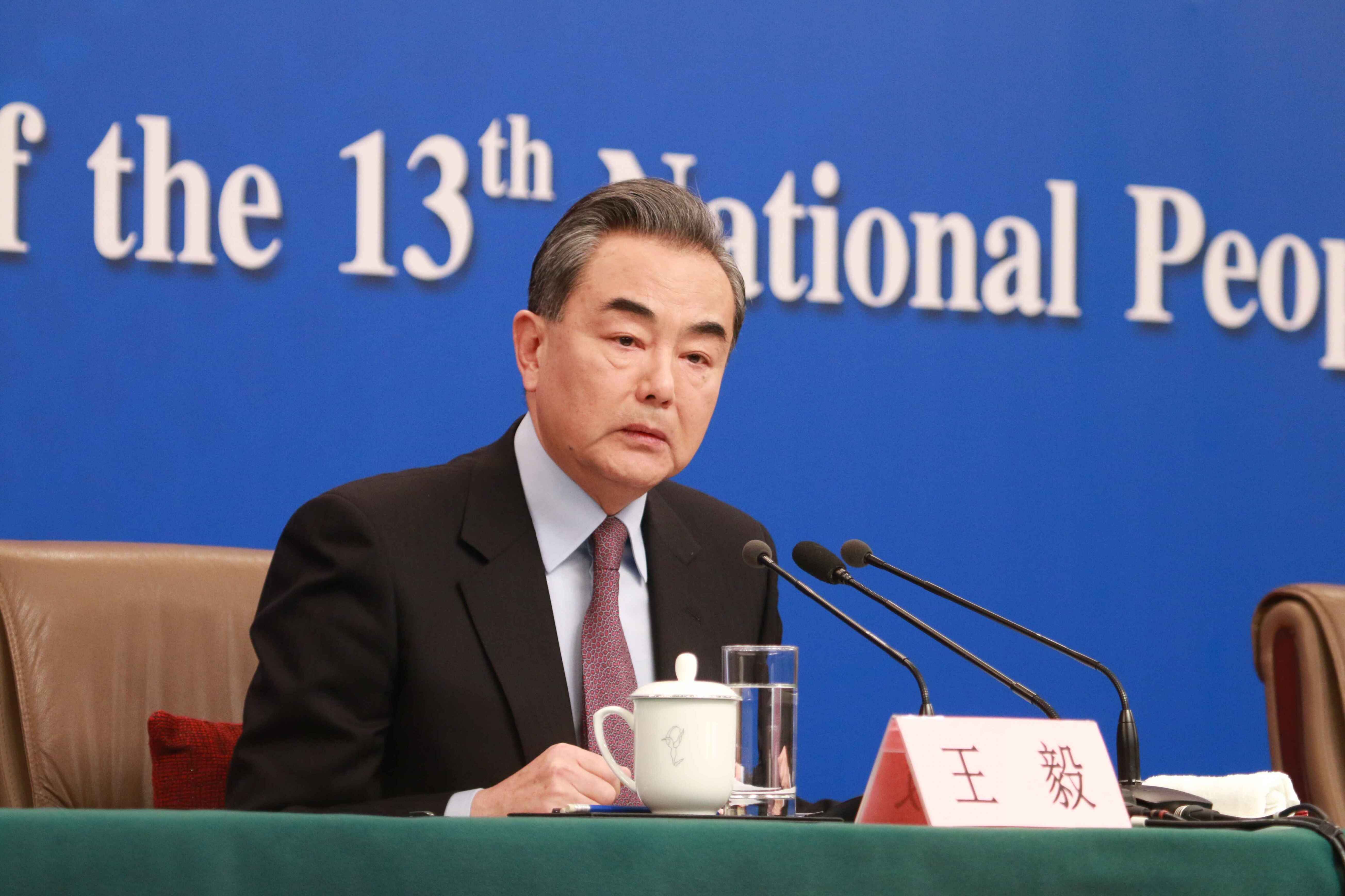 Wang Yi: People can tell right and wrong, justice will have its day