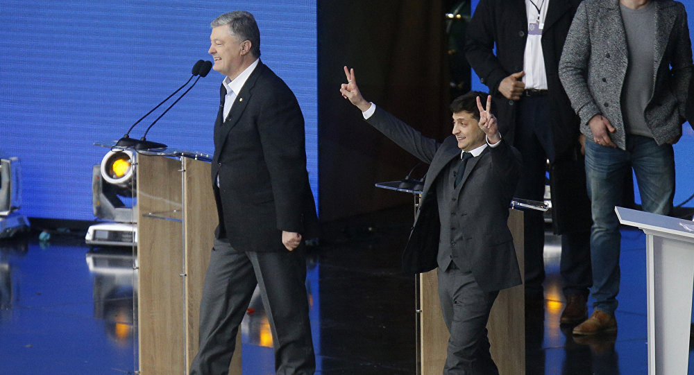 波罗申科承认败选 恭喜泽连斯基赢得乌总统选举