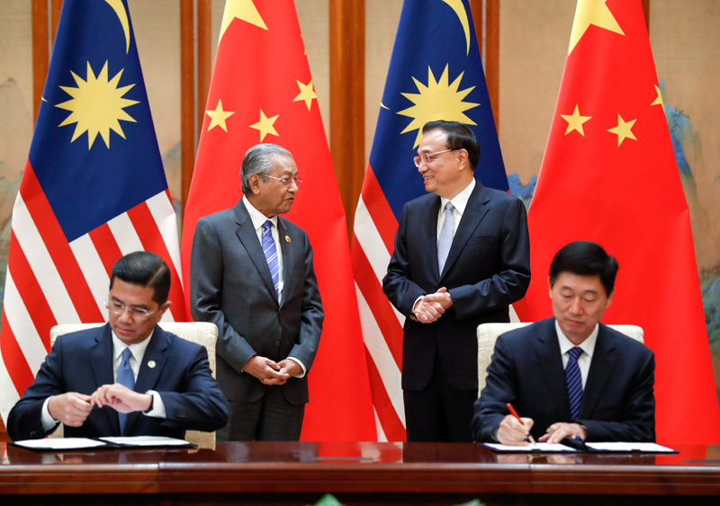 签了！马来西亚东海岸铁路项目重启意义重大