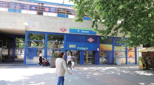 马德里Aluche地铁站。(《欧洲时报》/林碧燕 摄) 马德里Aluche地铁站。(《欧洲时报》/林碧燕 摄)