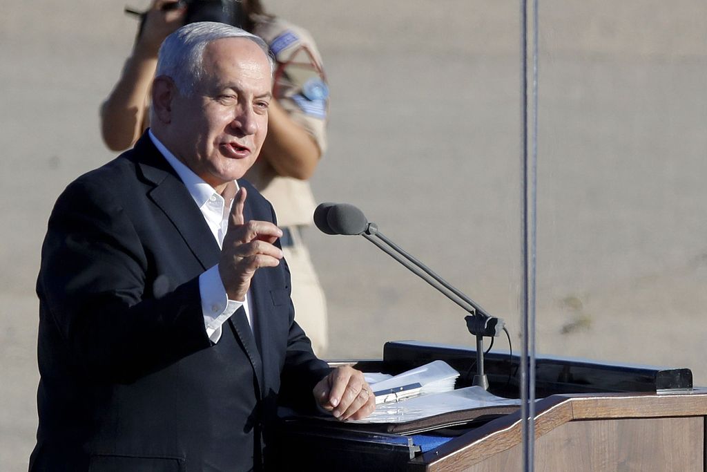 以色列总理对伊朗发军事威胁?称战机可到中东"任何地方"