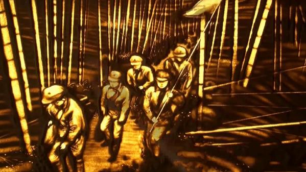 【沙画】走好奔向美好生活的新长征路 【沙画】走好奔向美好生活的新长征路