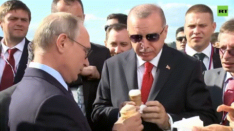 Putin treats Erdogan to ice cream at MAKS 2019 Air Show - YouTube (7).gif