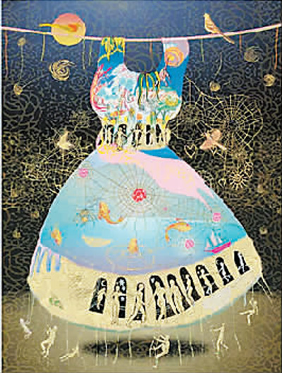 第八届中国北京国际美术双年展开幕  各国艺术家共绘多彩世界