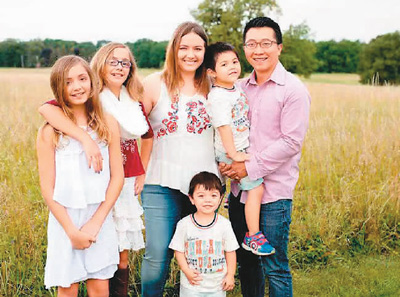 中外结合家庭的孩子们：中文不能丢 学习有窍门