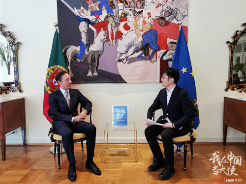 葡萄牙驻华大使：我是中国高铁的“粉丝”