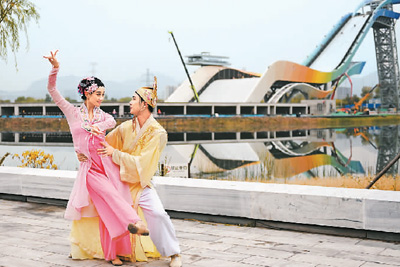 首钢园区 工业遗存绿色蝶变