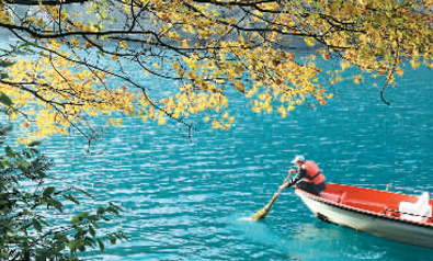 疏勒河全程再现“大河西流”