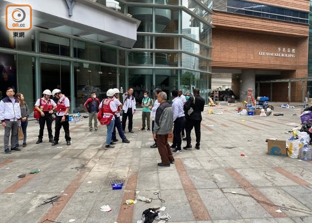 玩失踪？港理大校方搜寻留守暴徒暂无果 校内遍布危险品