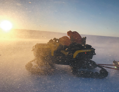 极地科考绽放别样青春