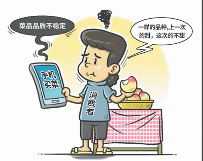 守护好“指尖”上的菜篮子