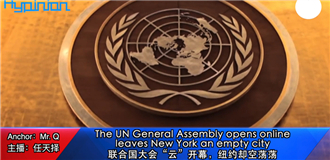 海评面：联合国大会“云”开幕，纽约却空荡荡