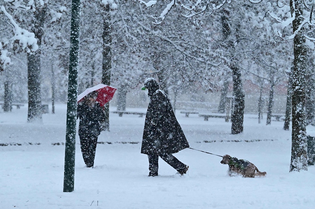 意大利迎来大范围降温 中北部地区将普降大雪
