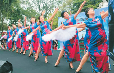 侨力助推中国文化“花开”海外