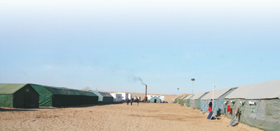 大漠深处物探人