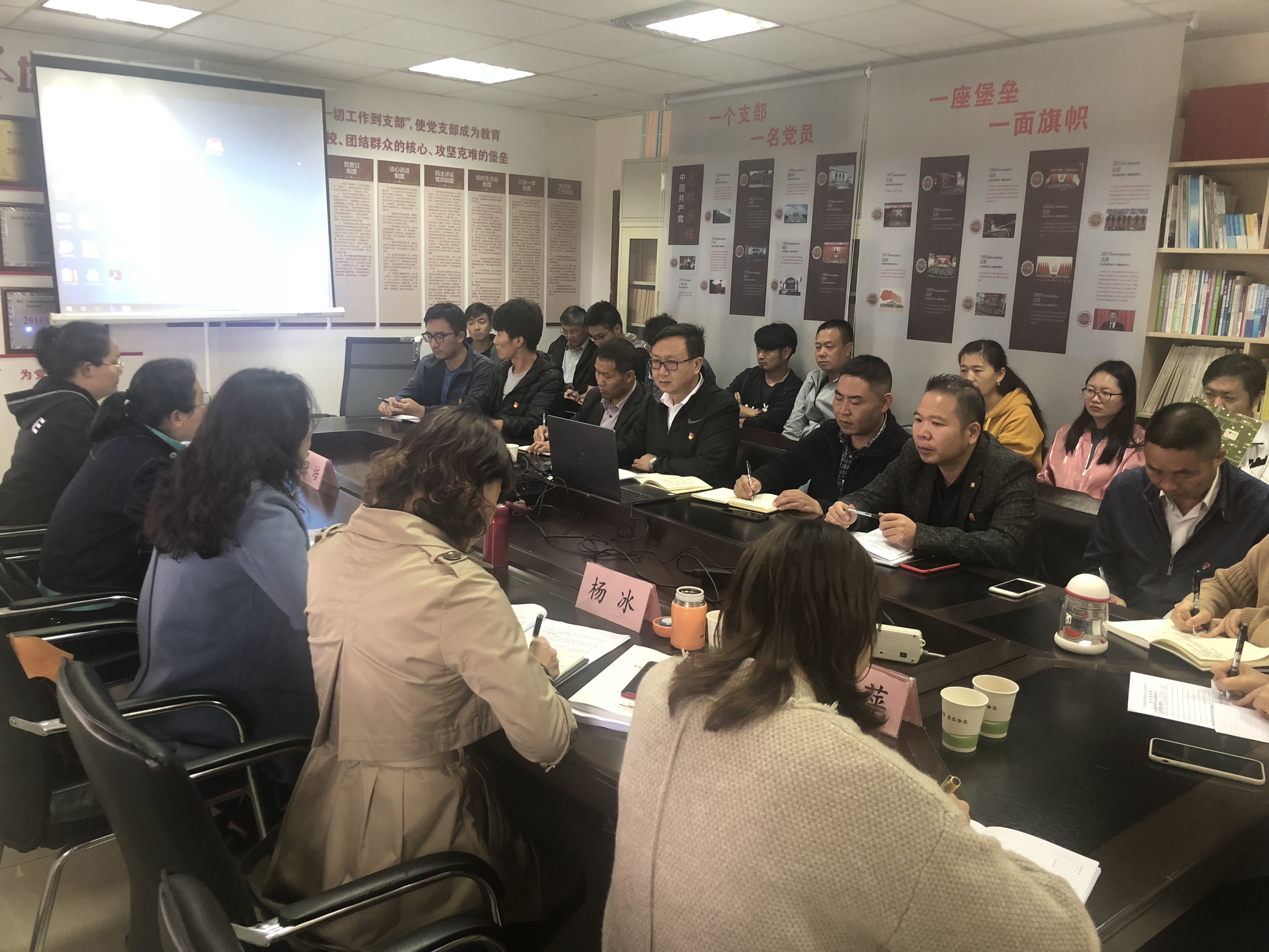 云岭建设公司党委全面展开基层党支部规范化达标创建考核验收工作 (2).JPG