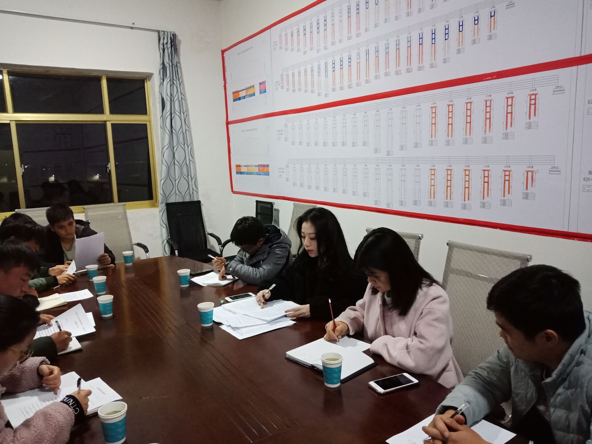 桥梁工程分公司第三团支部召开2019年度团员教育评议会议.jpg