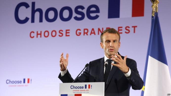 马克龙社交媒体上发视频 为这类企业招聘