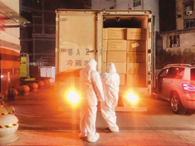 万里驰援 八方接力传递侨胞爱心