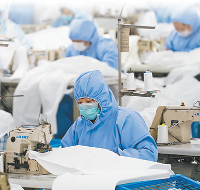 有序做好企业复工复产工作