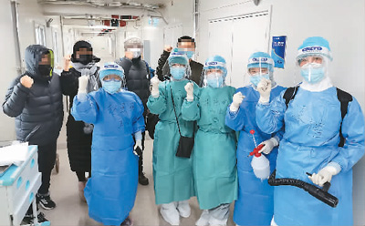 【一线抗疫群英谱】隔离病毒不隔离温暖的爱