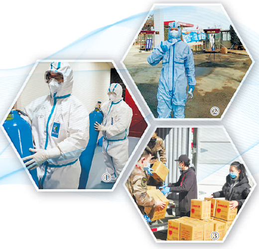 “抗疫一线就是我们的课堂”