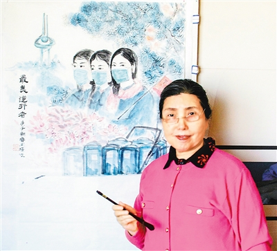 海内外侨胞深情讴歌战“疫”精神