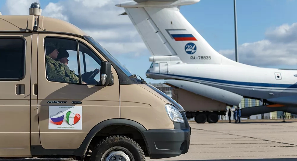 支援抗疫！俄罗斯第15架军用飞机飞往意大利