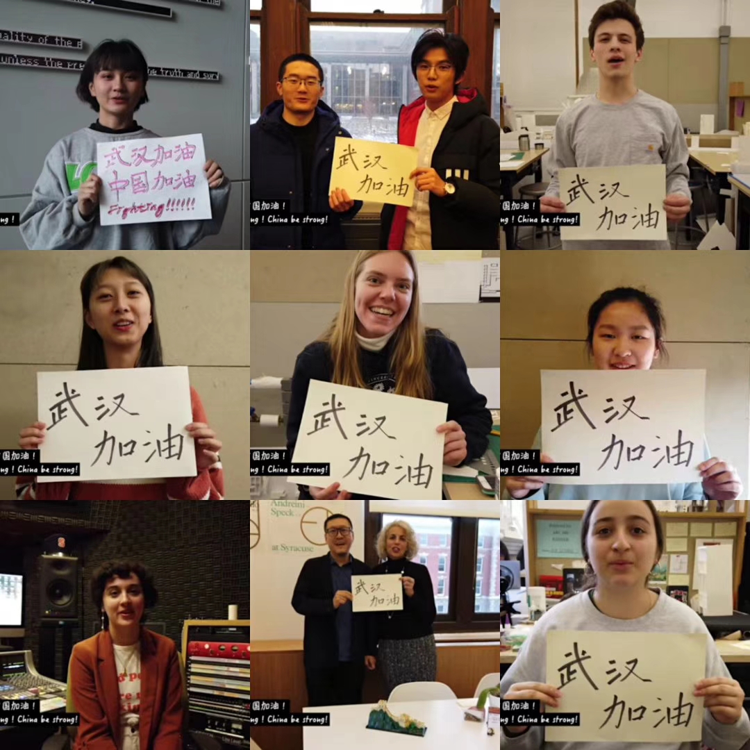 武汉女孩美国街头“求拥抱”，留学生把这个故