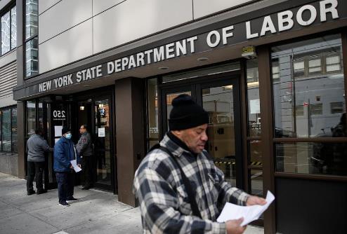 美国上周超660万人申请失业救济 过去3周申请者逾1600万