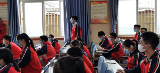 眉山市彭山区第三中学举行别样的开学第一课
