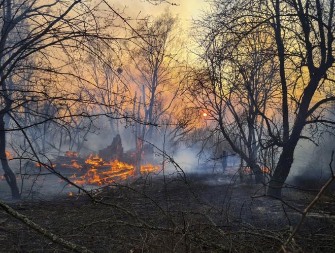 切尔诺贝利核事故34周年之际 超千名乌消防员在