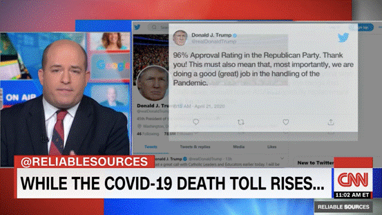 CNN主播怒了：美国死亡数字不断攀升 白宫却还在